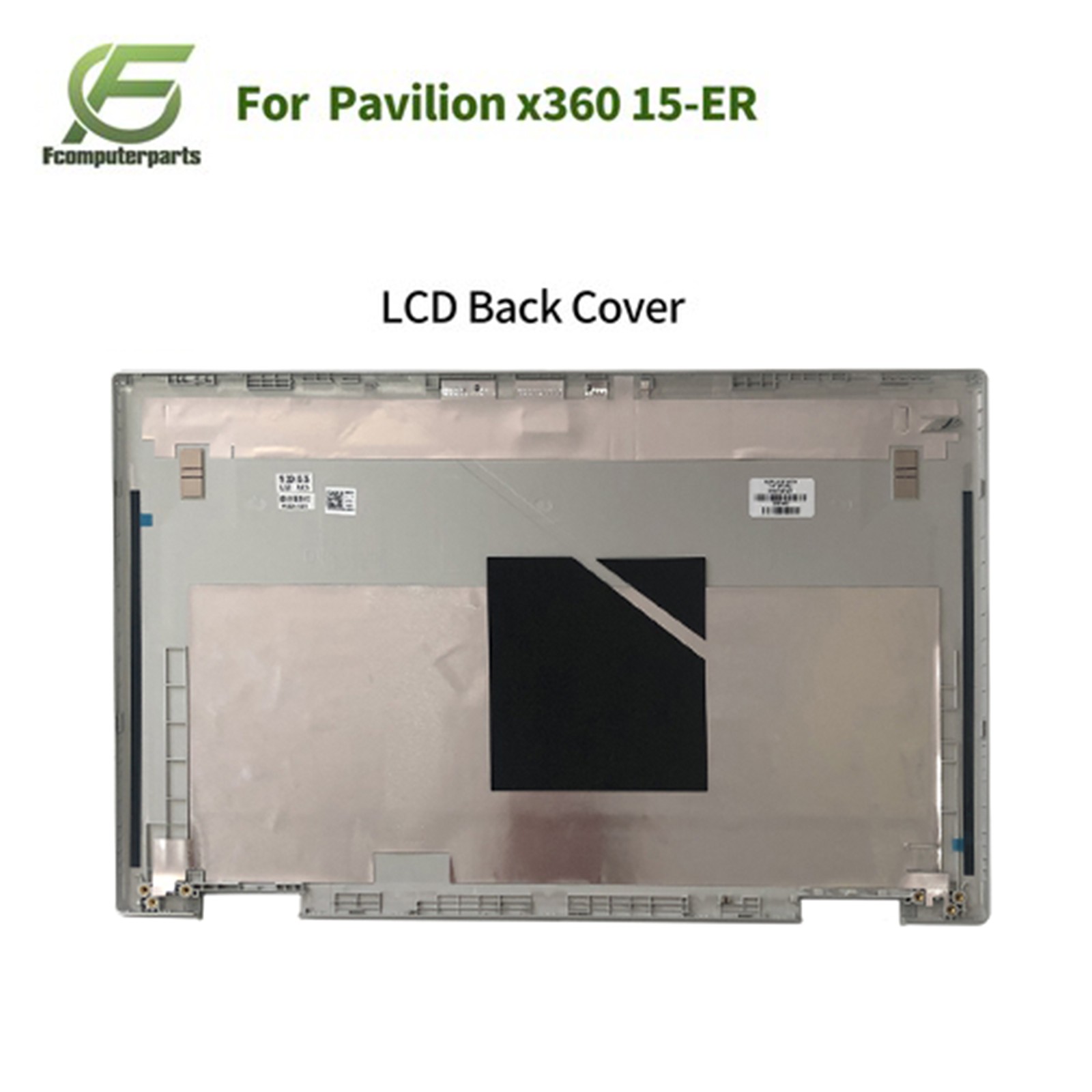 New LCD Back Cover For HP Pavilion X360 15-ER 15-ER0056CL M45108-001 Silver US
