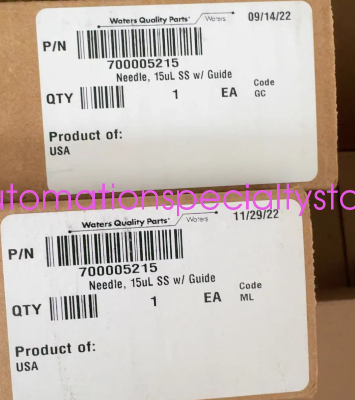 1PCS New Waters  700005215 Automatic sampler syringe shipping  Via DHL or Fedex