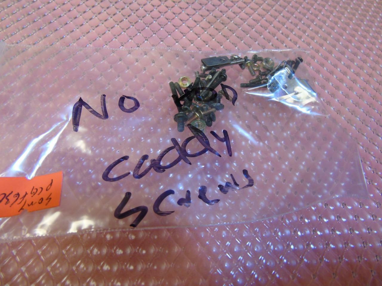 Genuine Sony Vaio PCG-F630 Laptop Screw Screws Screw Set (No HDD Caddy Screws)