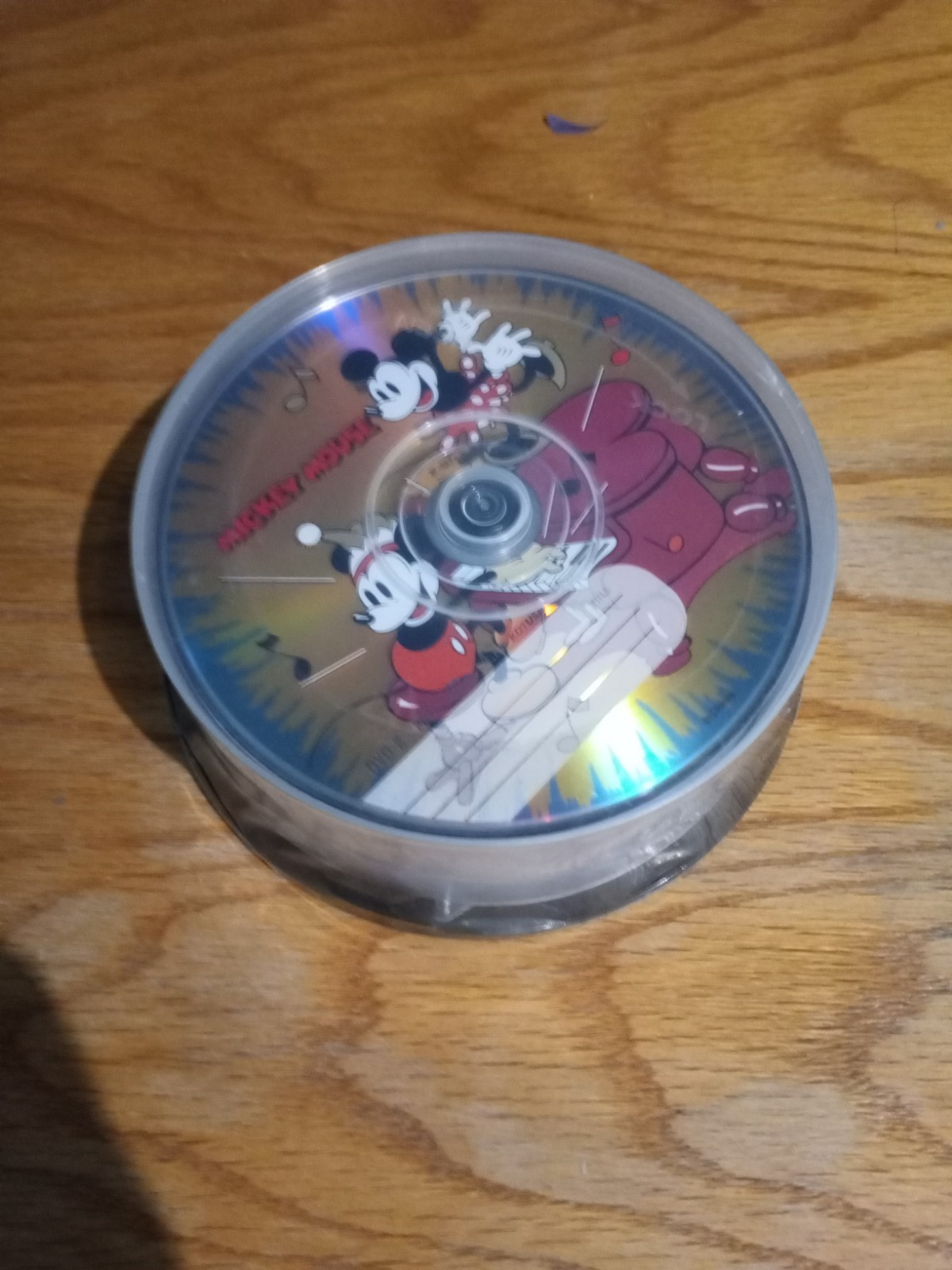RHTF Disney Mickey Mouse 25 Pack DVD-R Premium Recordable Media 5 Designs