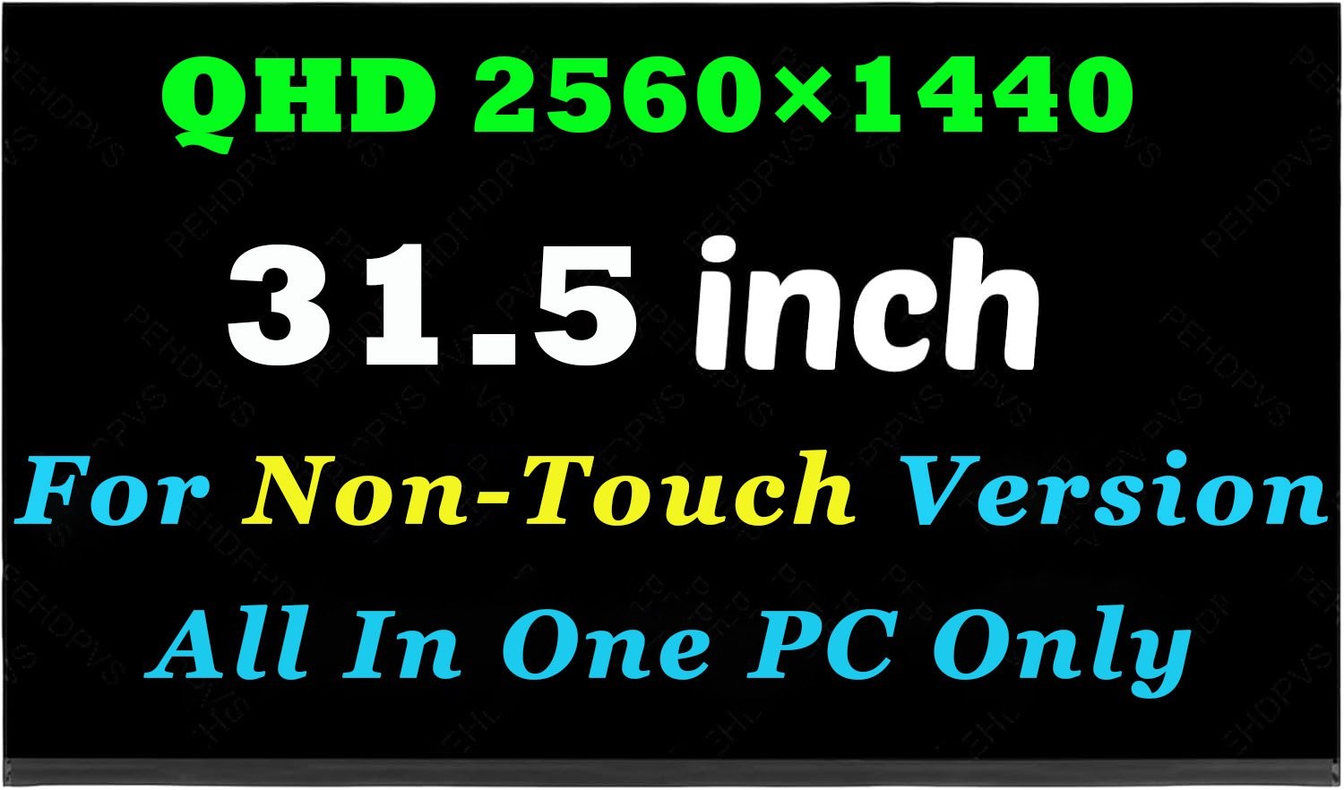 31.5 QHD 2560×1440 LCD Screen Display for HP AIO 32-b0011a 32-b1002kr 32-b0008a