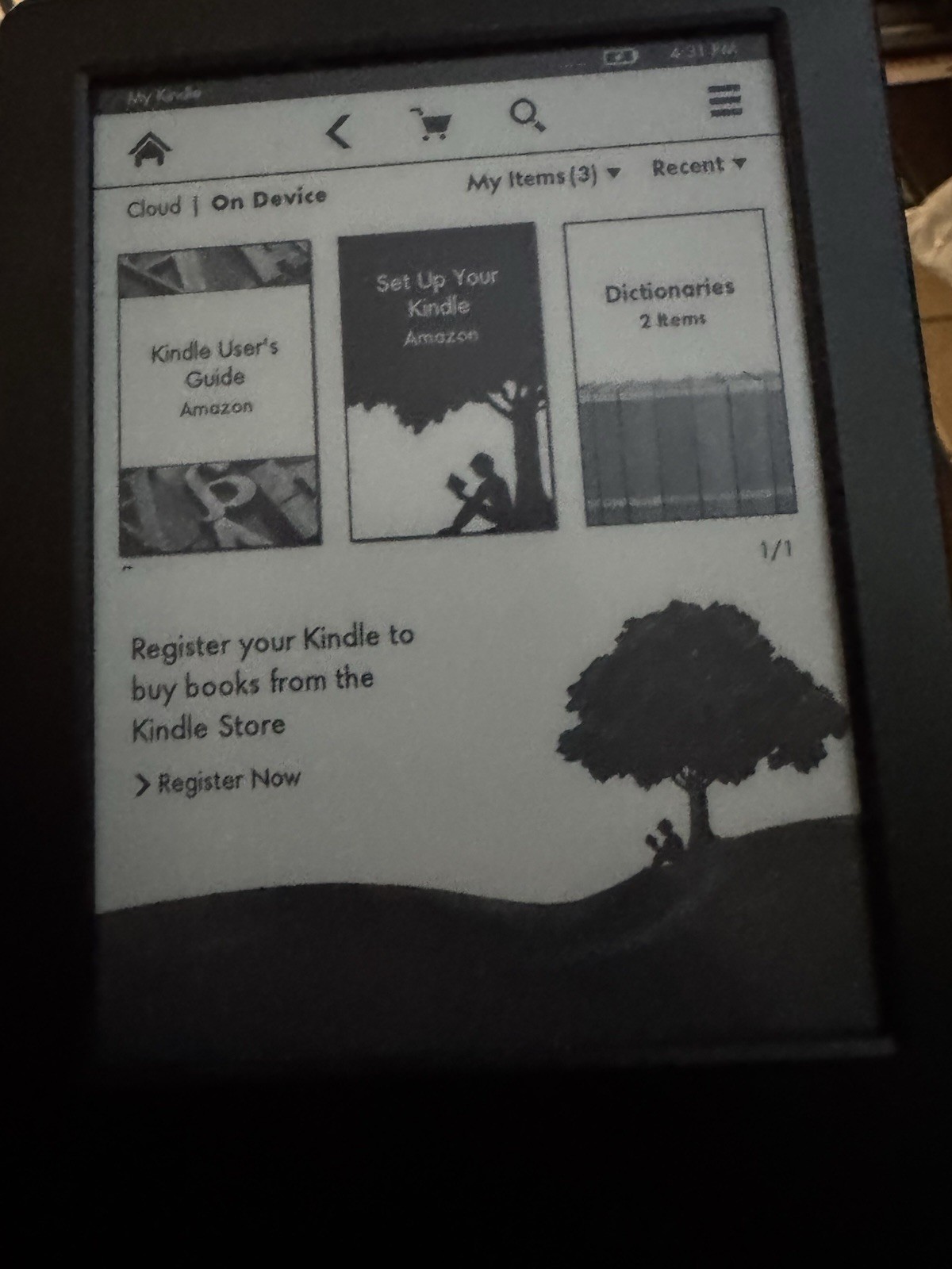 Amazon Kindle WP63GW E-Reader reset tested grade A