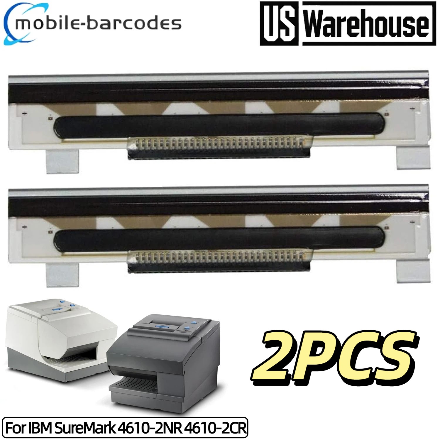 2X Printhead for IBM SureMark 4610-2NR 4610-2CR Thermal POS Printers 44D0189 ⭐⭐