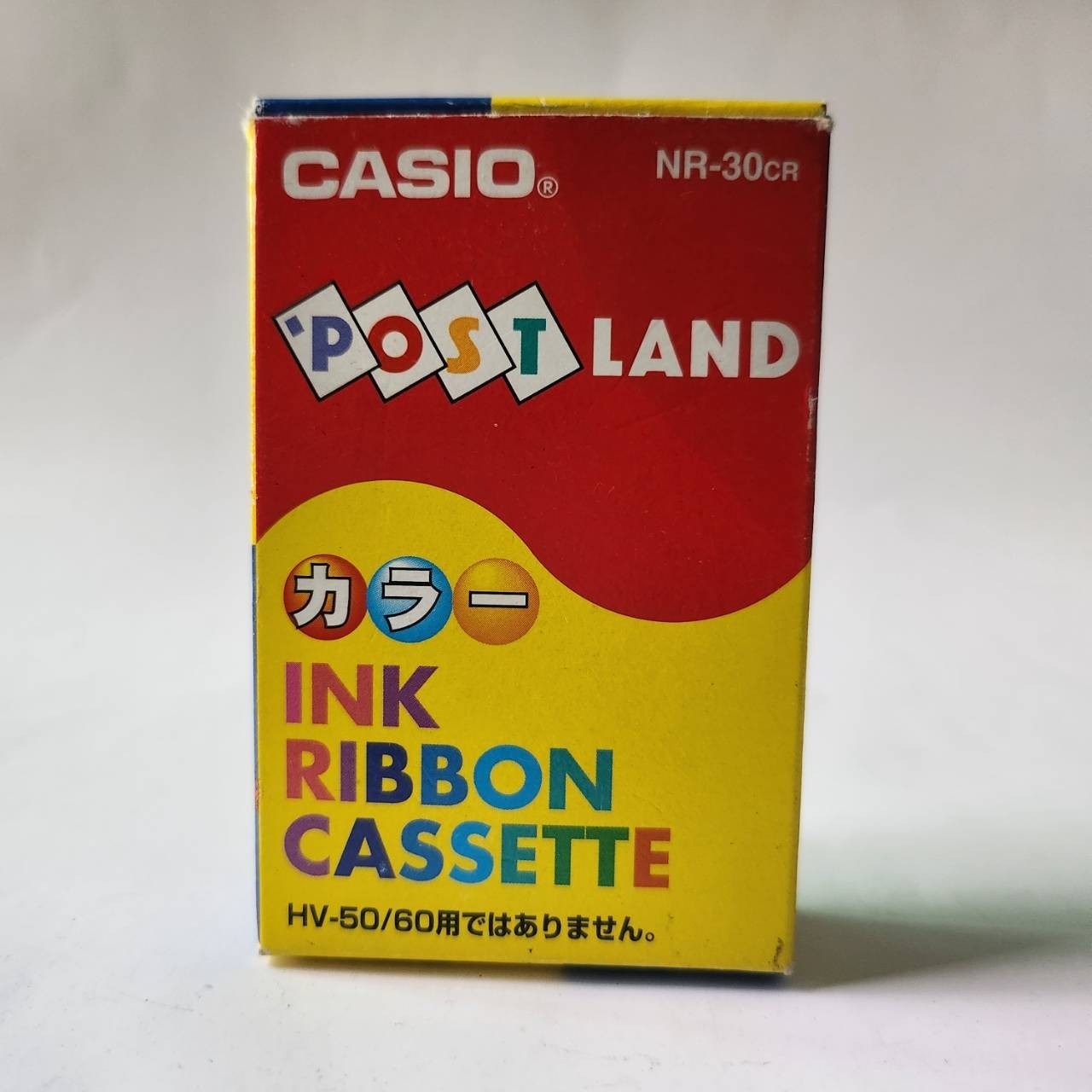 CASIO NR-30CR Ink Ribbon Cassette Post Land Multicolor New Open Box