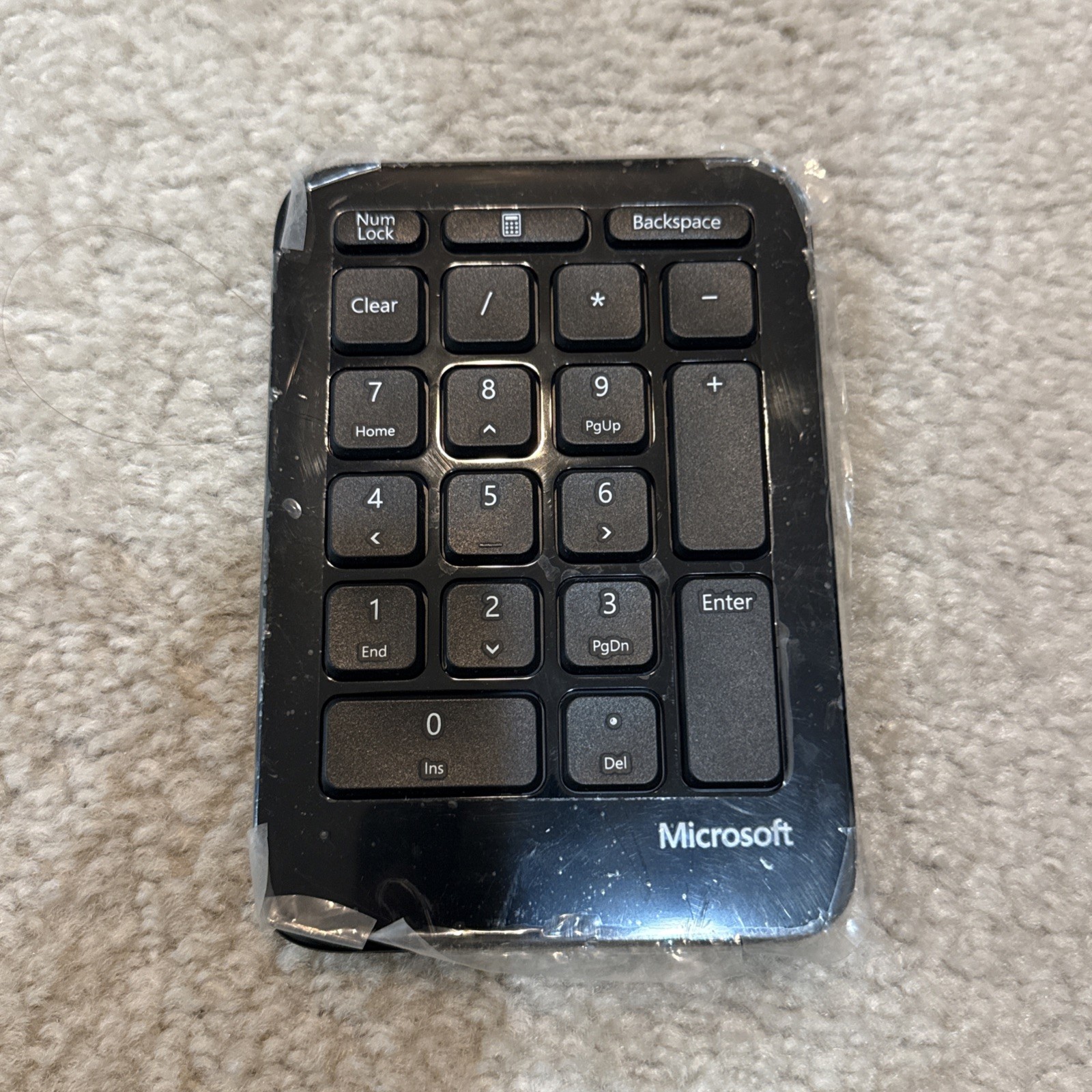 New Microsoft Sculpt Ergonomic Number Pad Model 1558 Wireless 10-Key Only