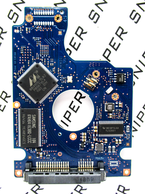 PCB - Hitachi 640GB HTS547564A9E384 SATA 0J15342 Laptop DA3931 HardDrive DA3743C