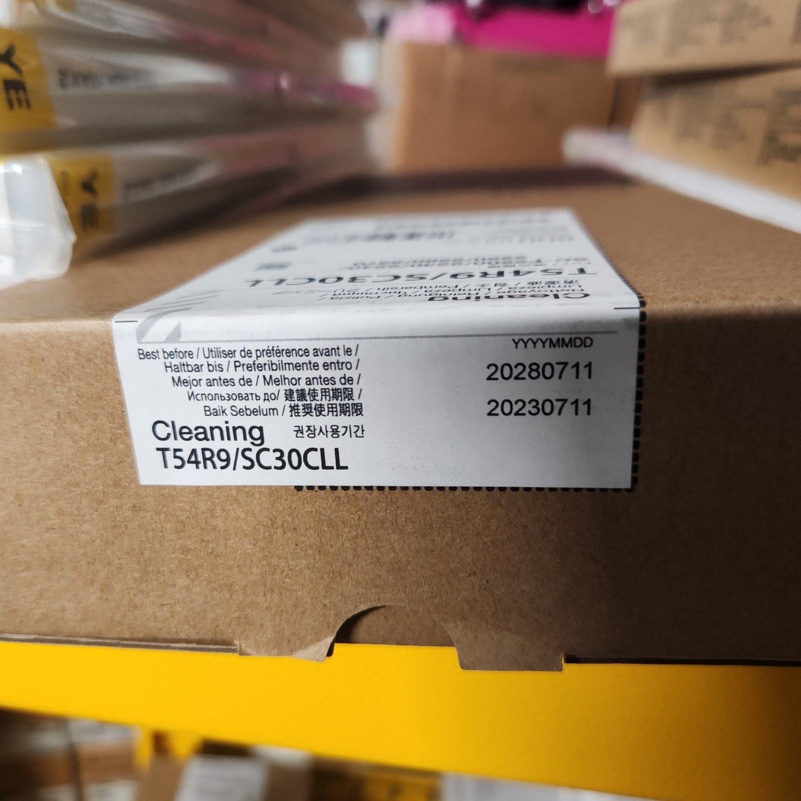 Epson F2270-T54R9/SC30CLL CLEANING CARTRIDGE 800ML OEM NEW EXP 07/2028