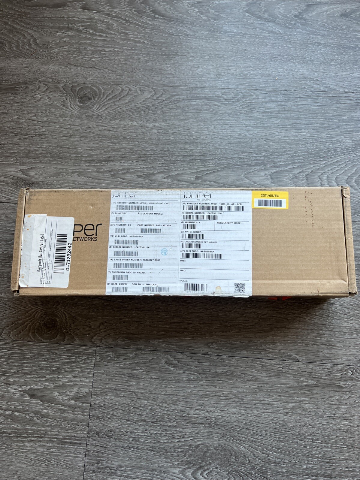 New Juniper JPSU-1600-C-AC-AFO 1600W AC For EX4400 Series