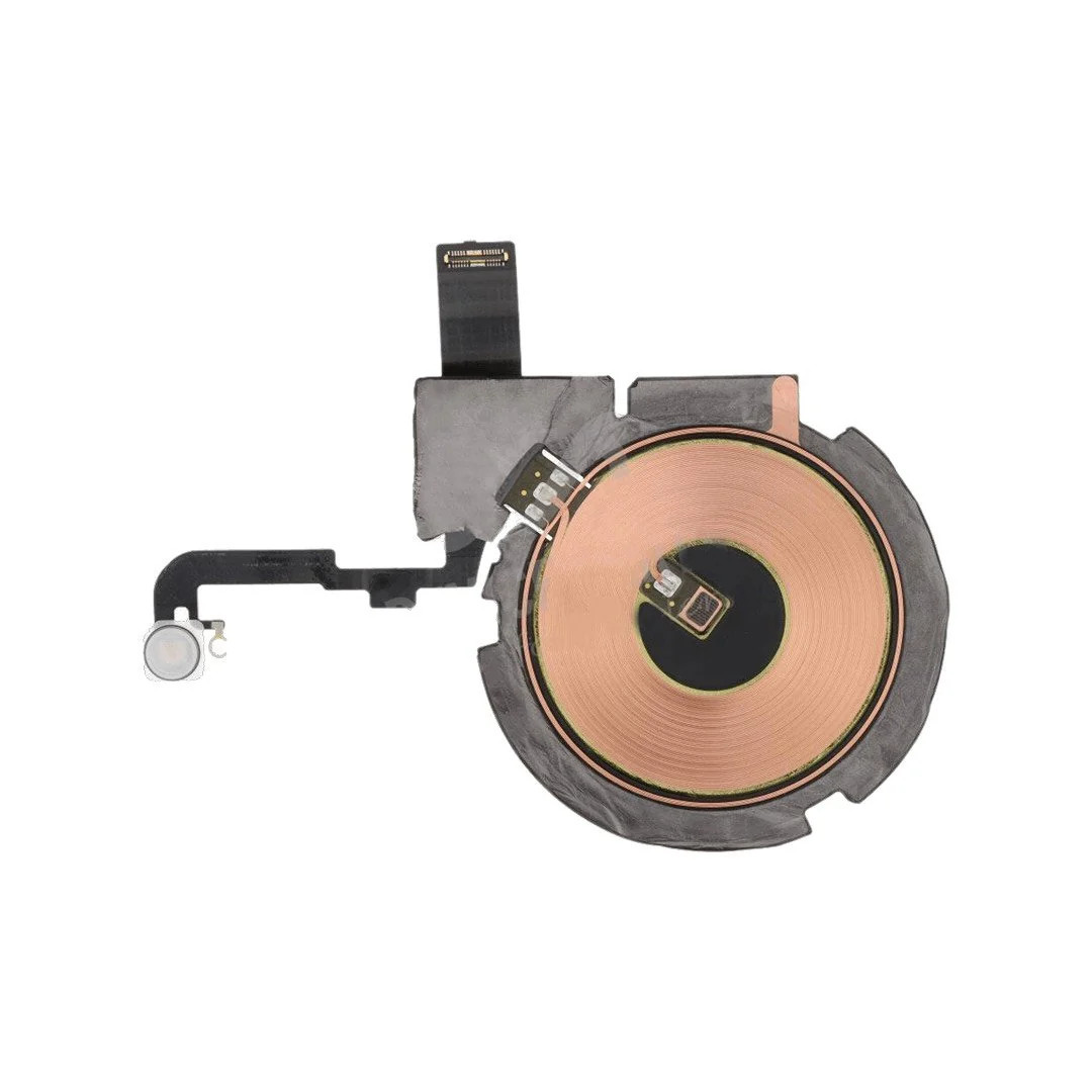 NFC Wireless Charging Coil Flashlight Flex Cable For iPhone 15 Pro