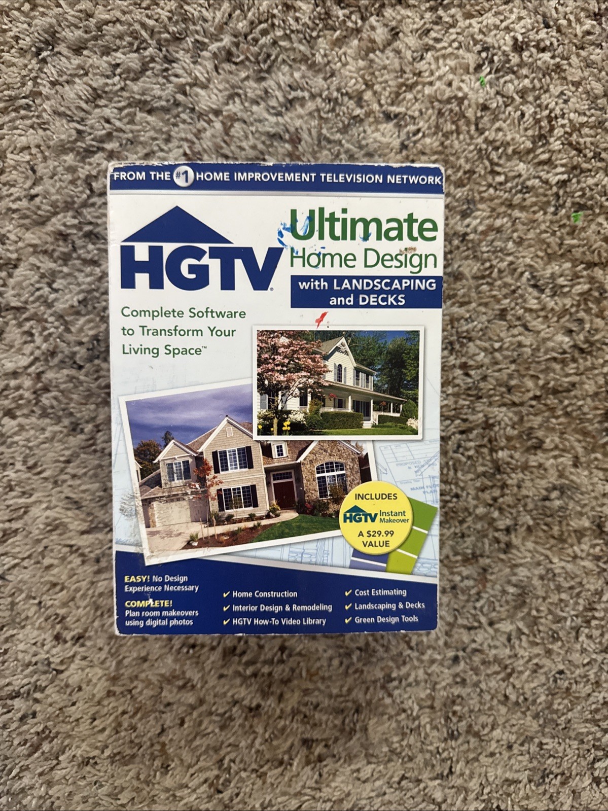 HGTV Ultimate Home Design With Landscaping and Decks; Software Plus Book & Bonus