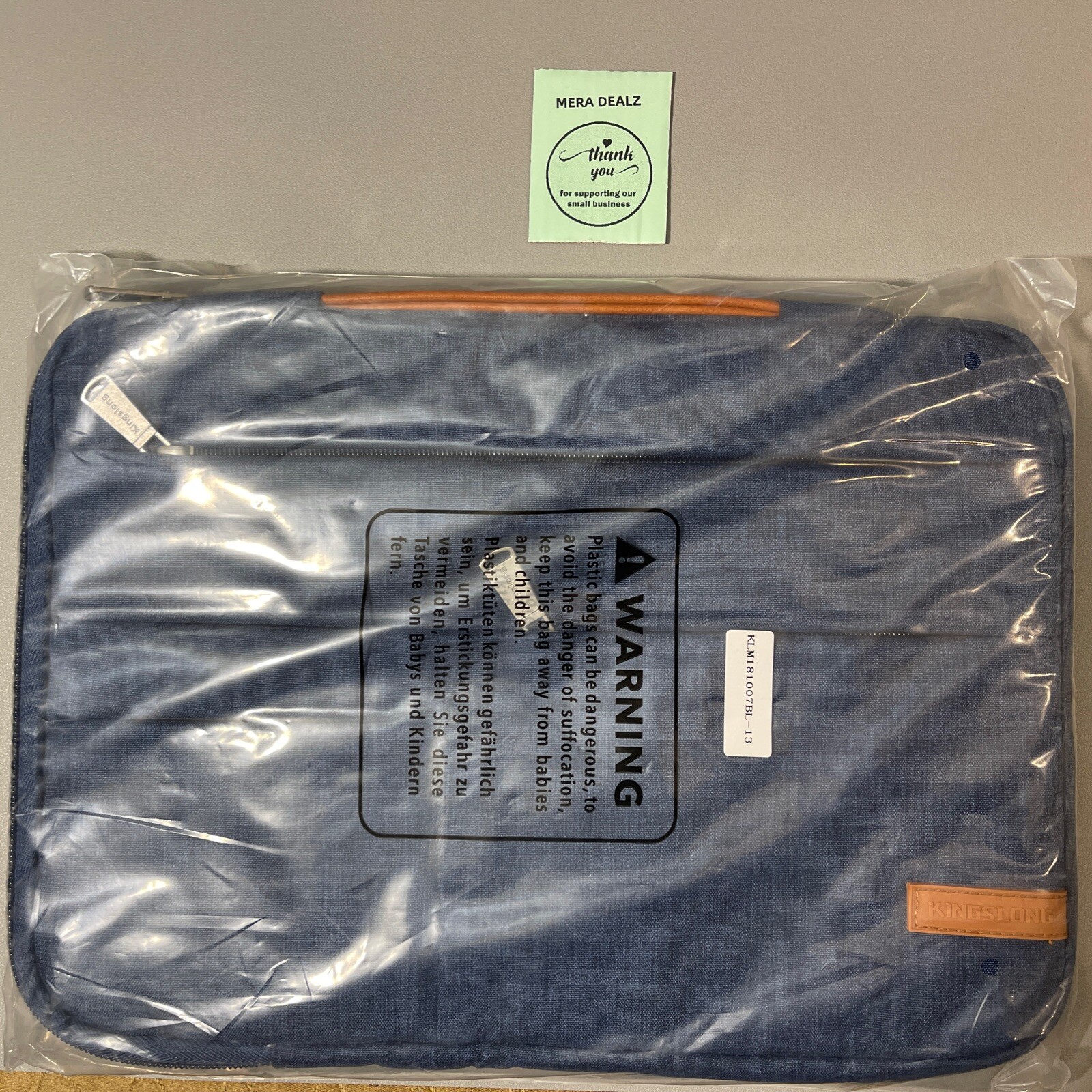 KINGSLONG  Sleeve Case Bag, Slim Shockproof Protection Laptop