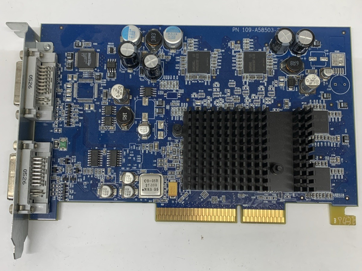 ATI Radeon 109-A58503-20 Graphics Card Tested GPU DVI VGA Good Condition