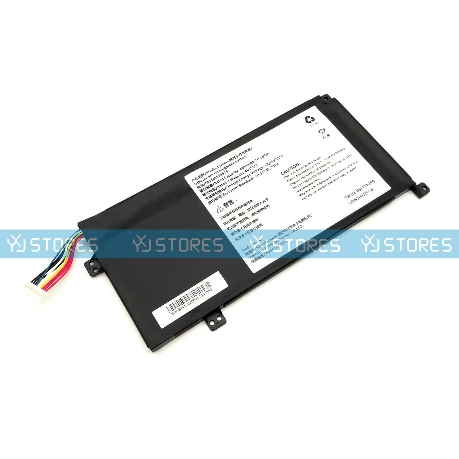 Genuine SSBS73 Battery for Mechrevo S1 Pro-01 Pro-02 SWIN-GGRTTF01 LDW19050065