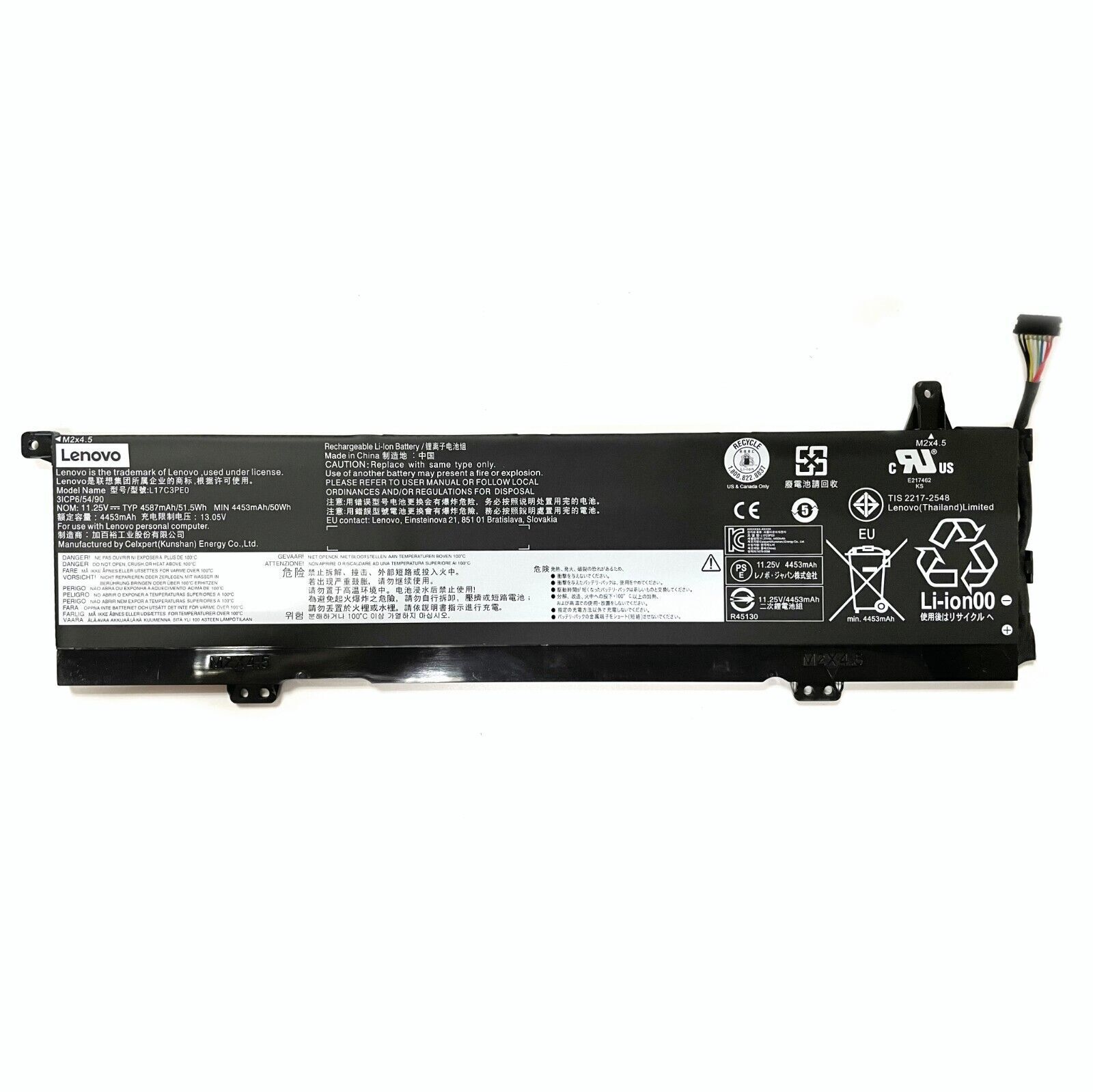 Genuine Battery L17L3PE0 L17C3PE0 For Lenovo Yoga 730-15IKB 730-15IWL 730-15 New