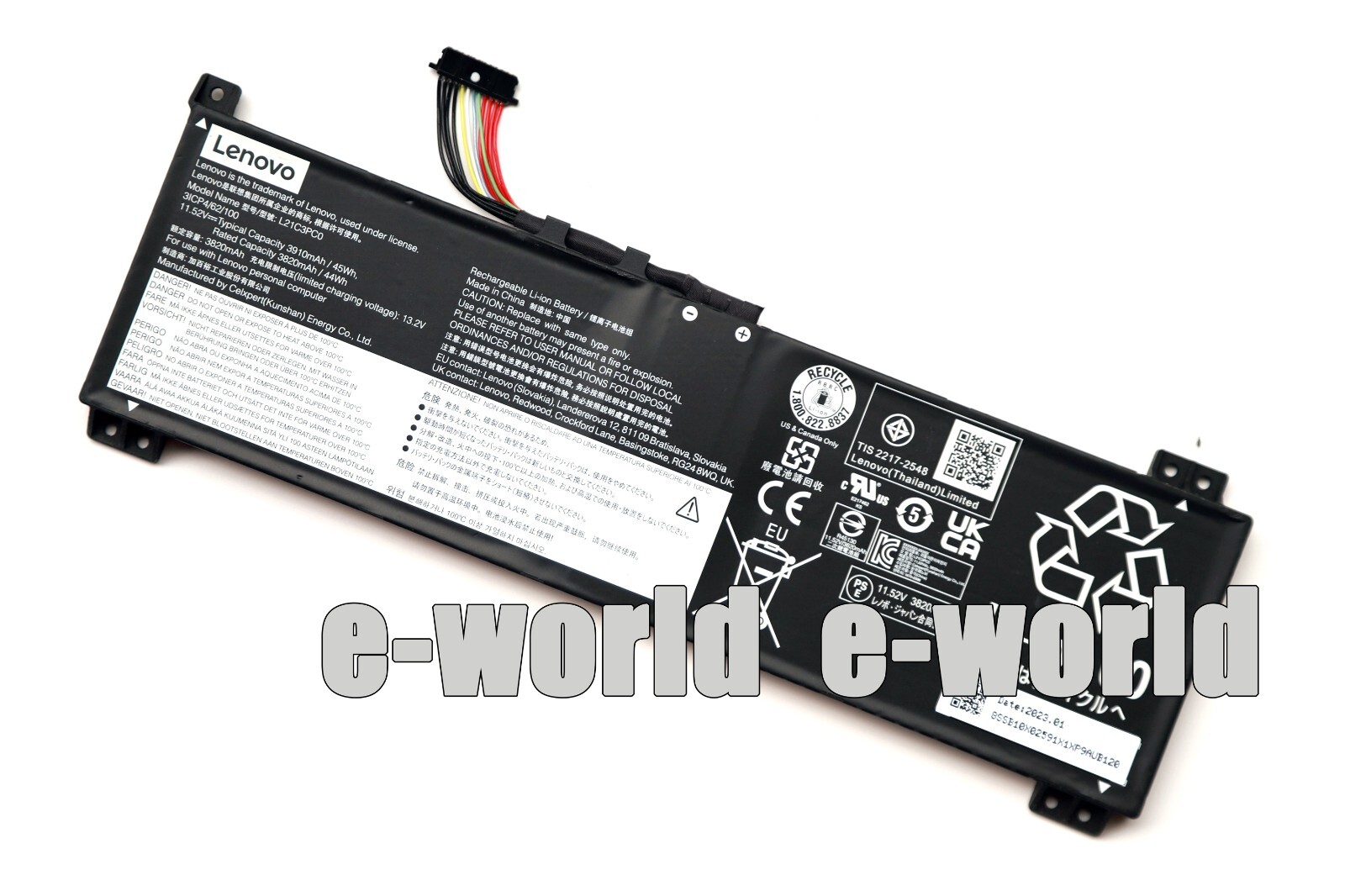 Genuine L21C3PC0 L21M3PC0 L21L3PC0 Battery for Lenovo IdeaPad Gaming 3 15IAH7 15