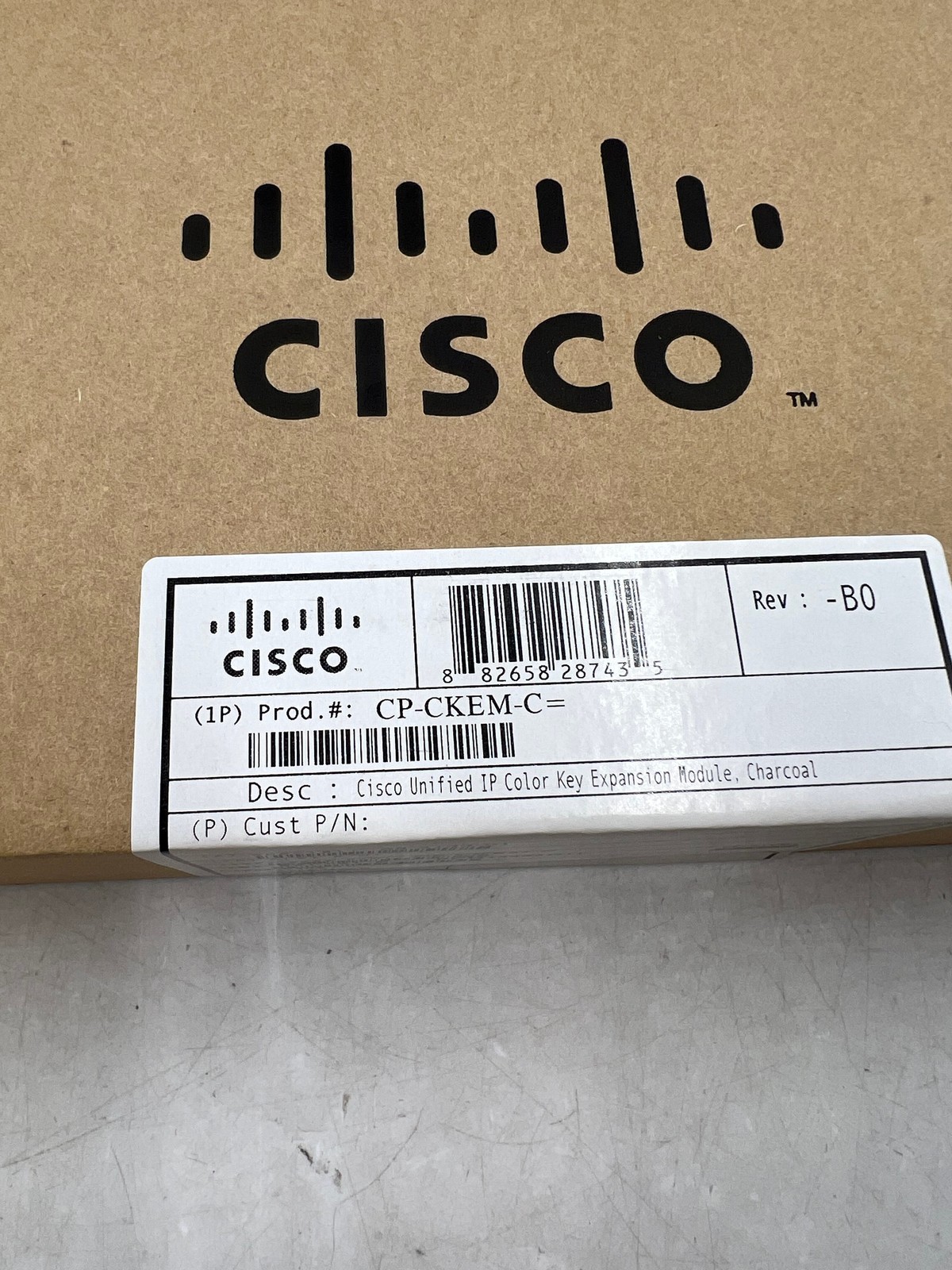 New Sealed Cisco Unified IP Color Key Expansion Module CP-CKEM-C 