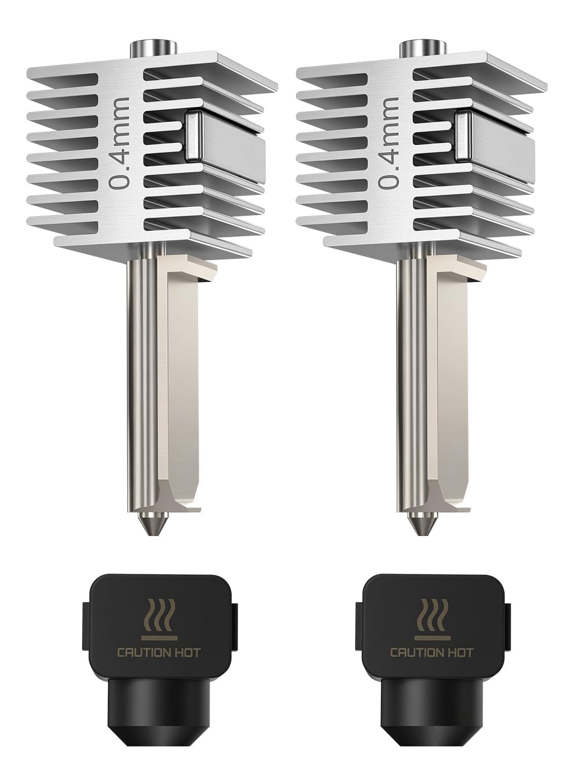 V2.0 Upgrade A1 Hotend Kit Compatible with Bambu Lab A1 A1 Mini A2L, 0.4Mm Harde