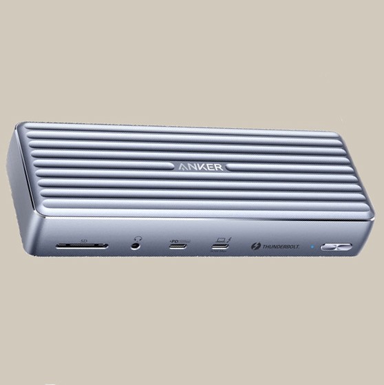 Anker 777 Thunderbolt 4 12-in-1 2x HDMI SD USB-C Audio Ethernet Dock Station