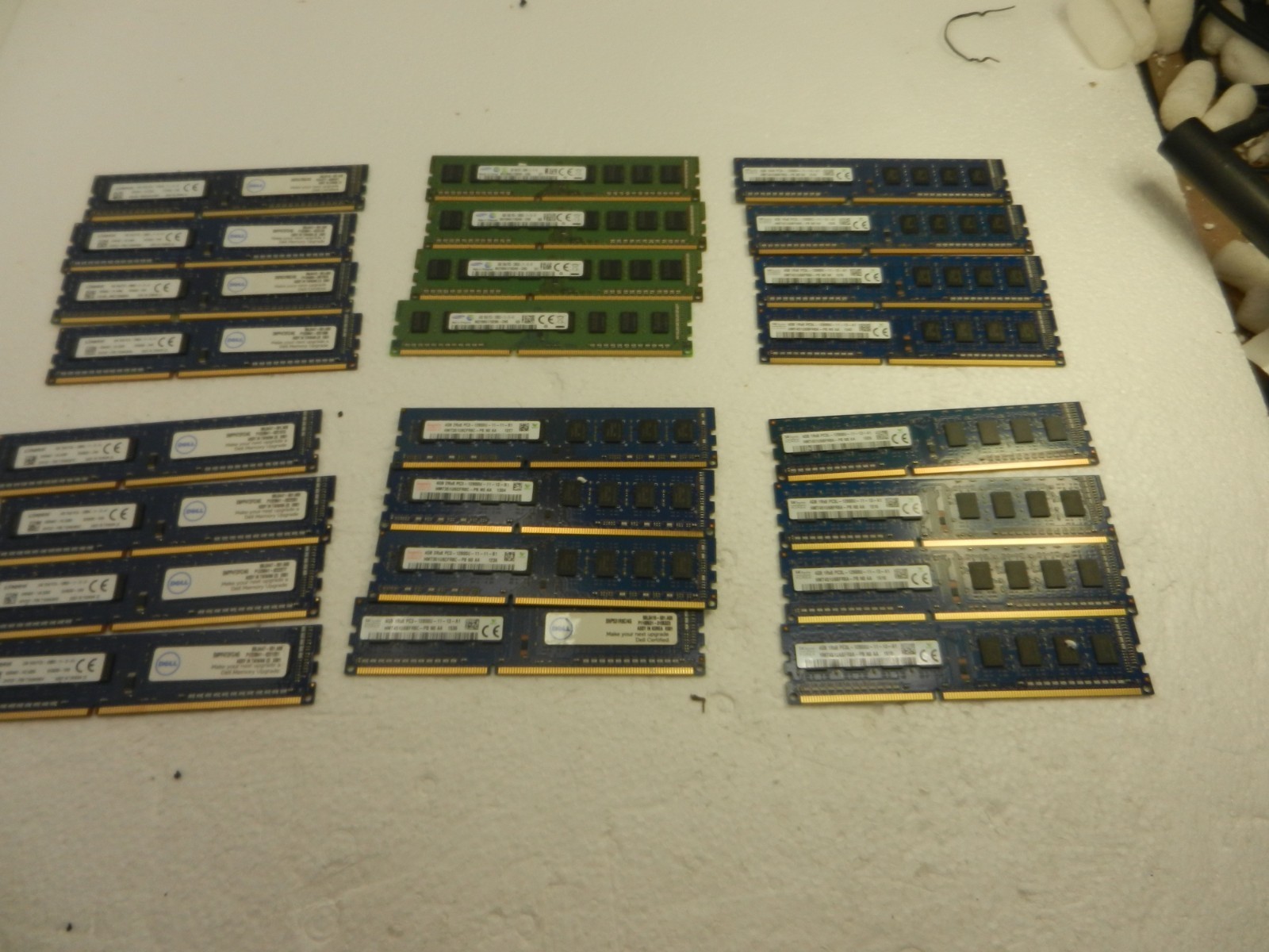 24x LOT - 4GB PC3L-12800U DDR3L-1600MHz MEMORY RAM  ~ MIXED