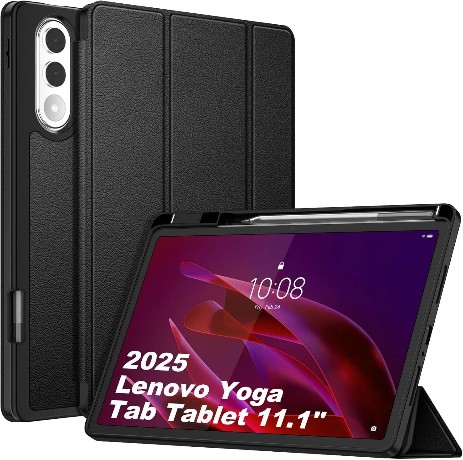 Protective Case for Lenovo Yoga Tab 11 inch 2025 Ultra-Thin Soft TPU Back Cover