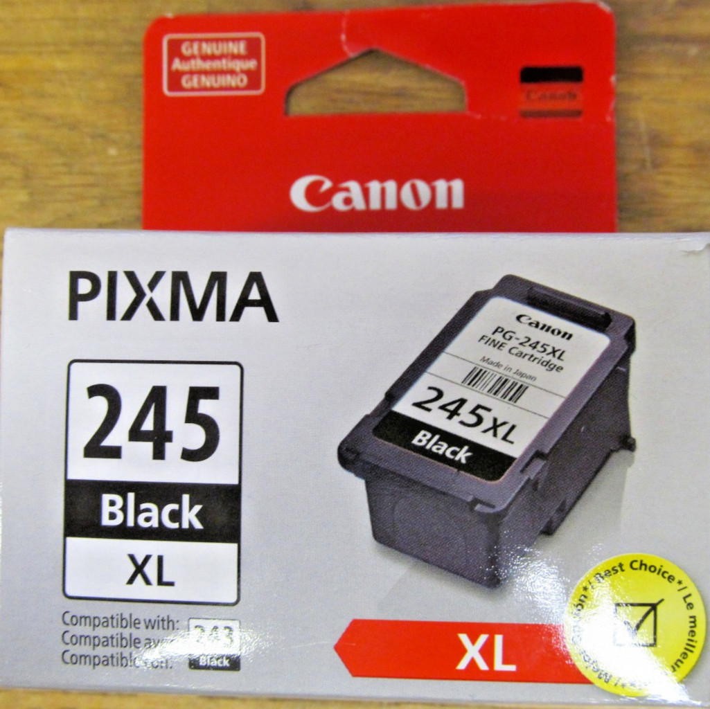 NEW FACTORY SEALED CANON PIXMA 245 XL BLACK INK CARTRIDGE 