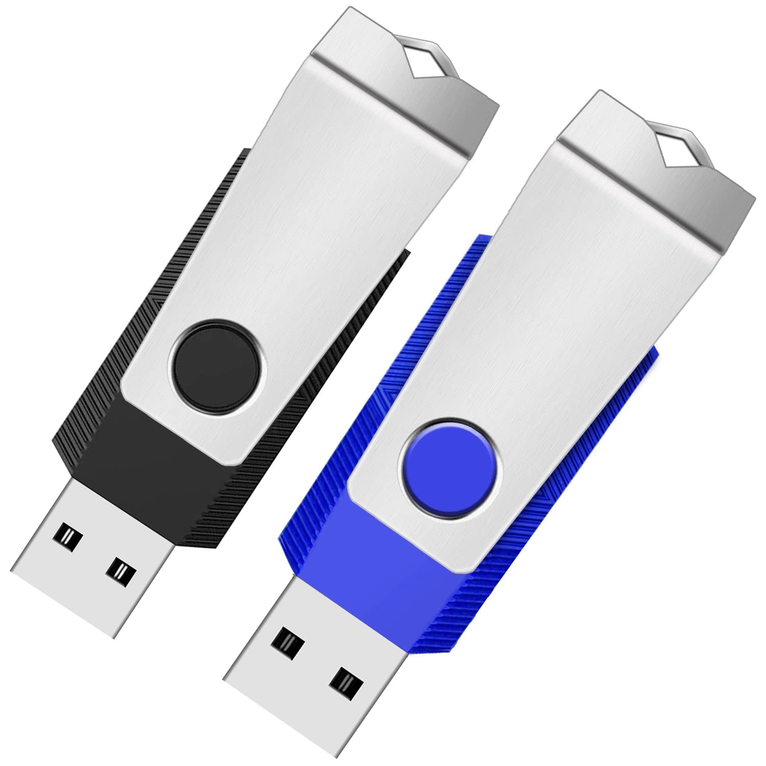 Wooolken 2GB Flash Drive 2 Pack, USB 2.0 Thumb Drives Jump Pen Drive Memory