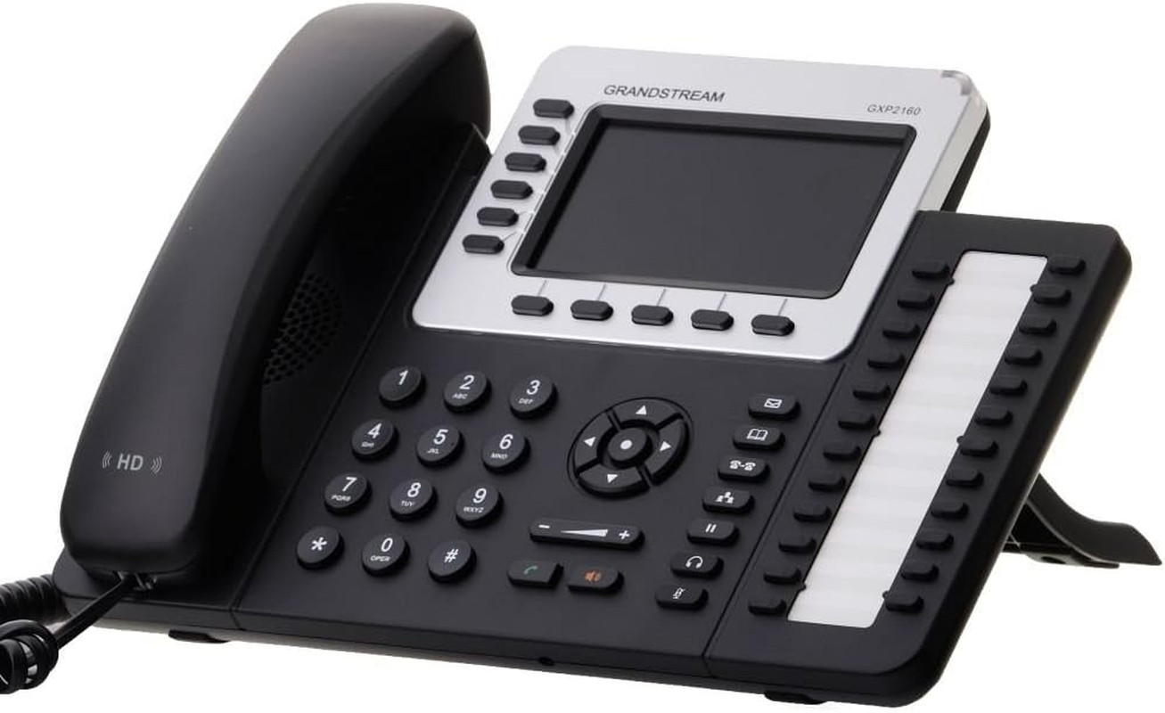 GXP2160 IP Phone | 6 Lines, 6 SIP Accounts | 4.3-Inch Color Display | Dual-Port