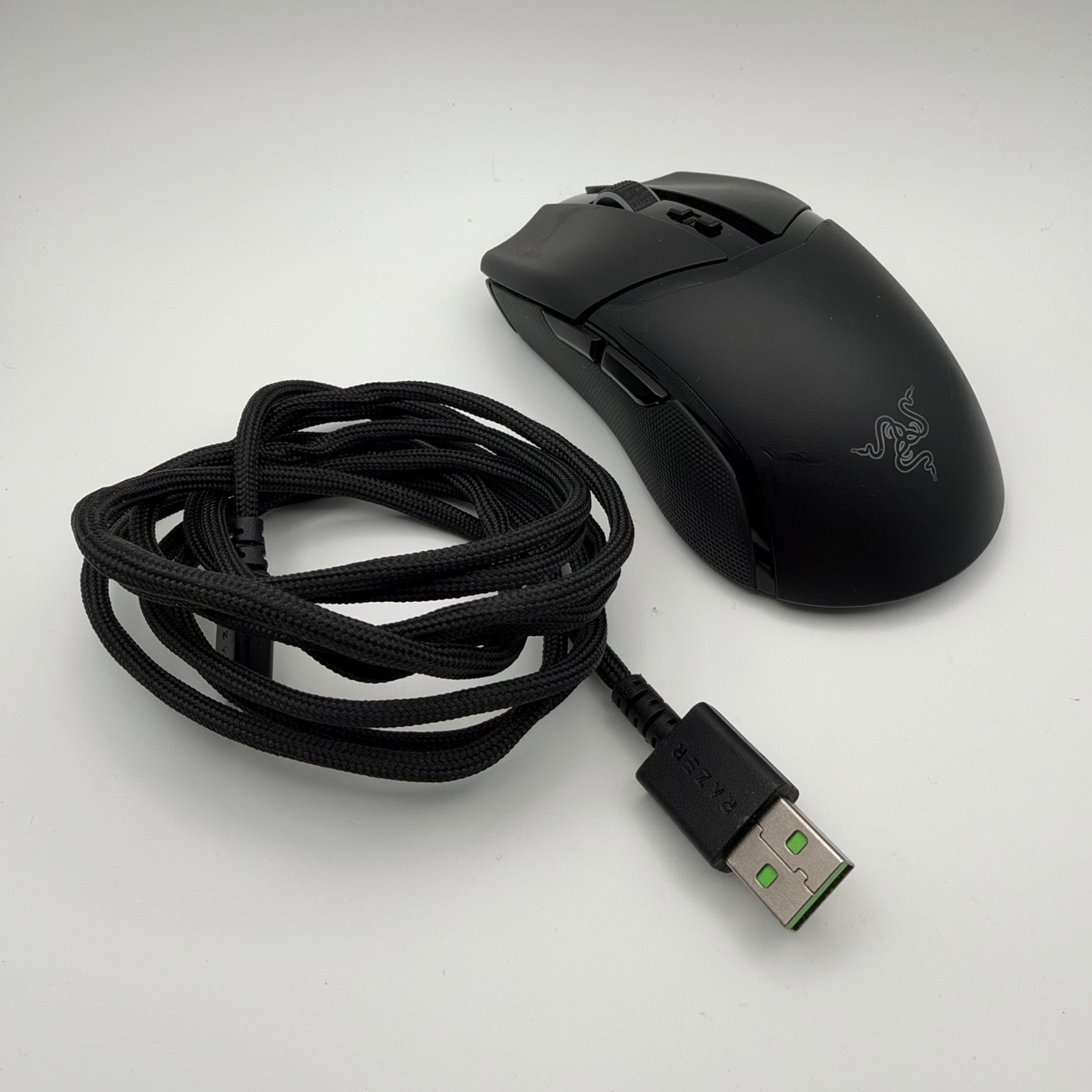 Razer Cobra Pro Wireless Gaming Mouse RGB Black USB-C Cable NO DONGLE USED