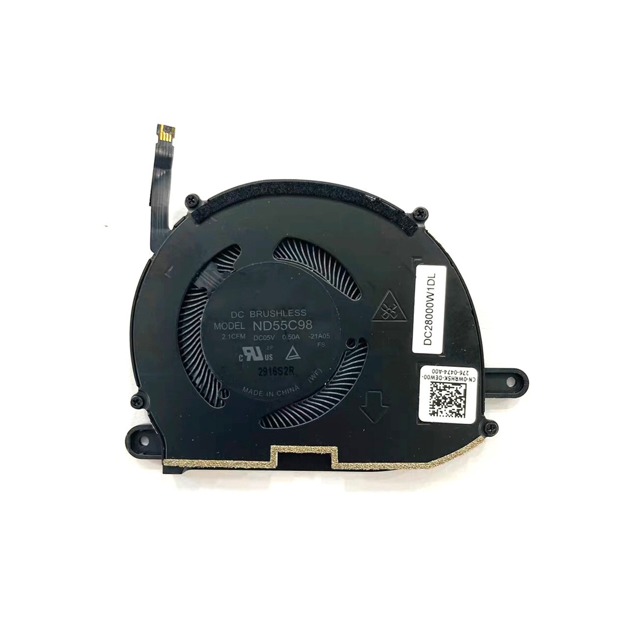 WRH5K Dell Cpu Fan Right Xps 13 Plus 9320 "GRADE A"