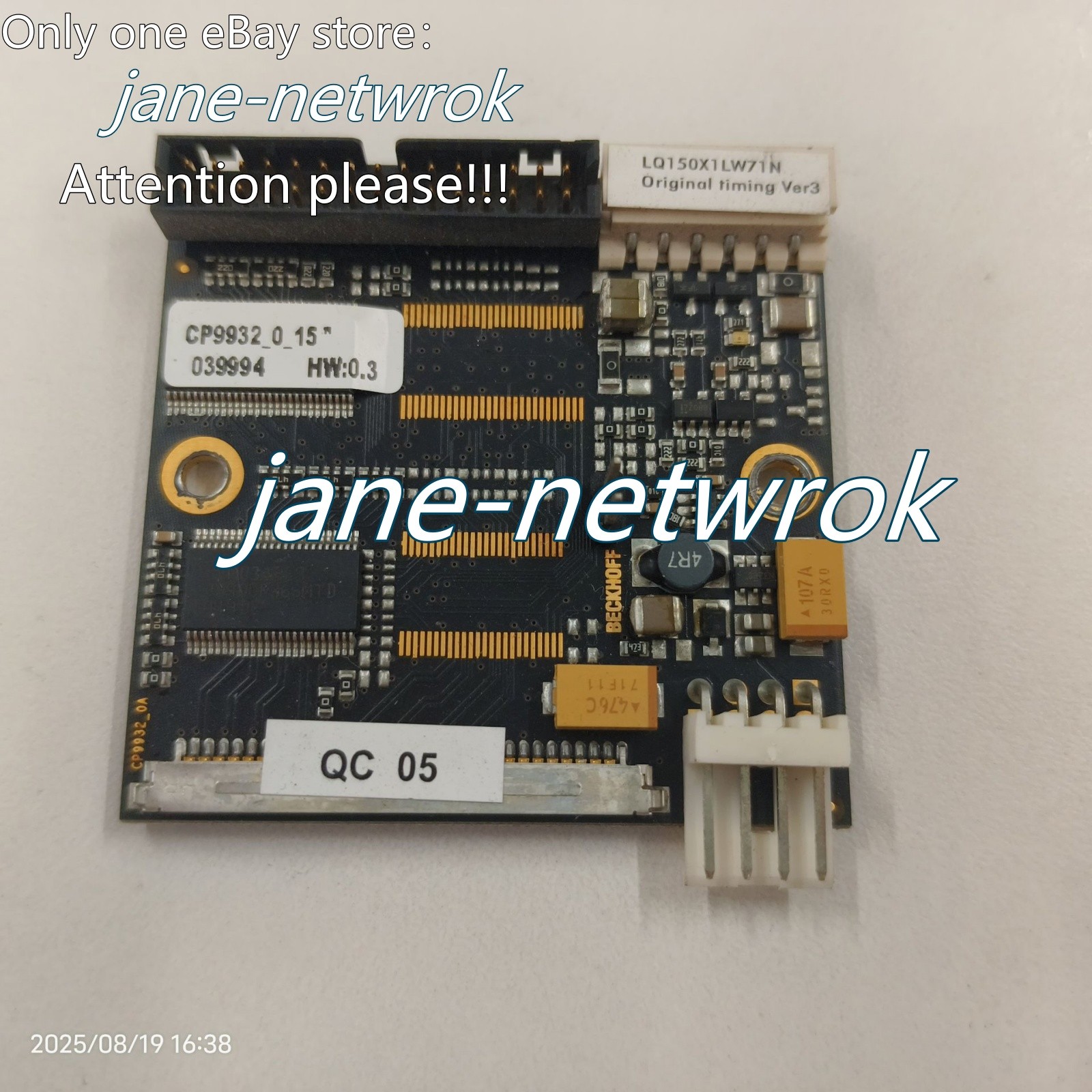 Actual Stock 1PC used CP9932-0-15 CP9932-0A (by FedEx or DHL 90days warranty)