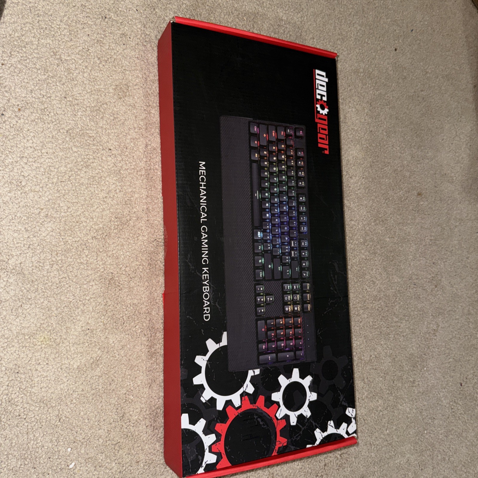 Mechanical Gaming Keyboard with RGB Mouse & Extended Mouse Pad