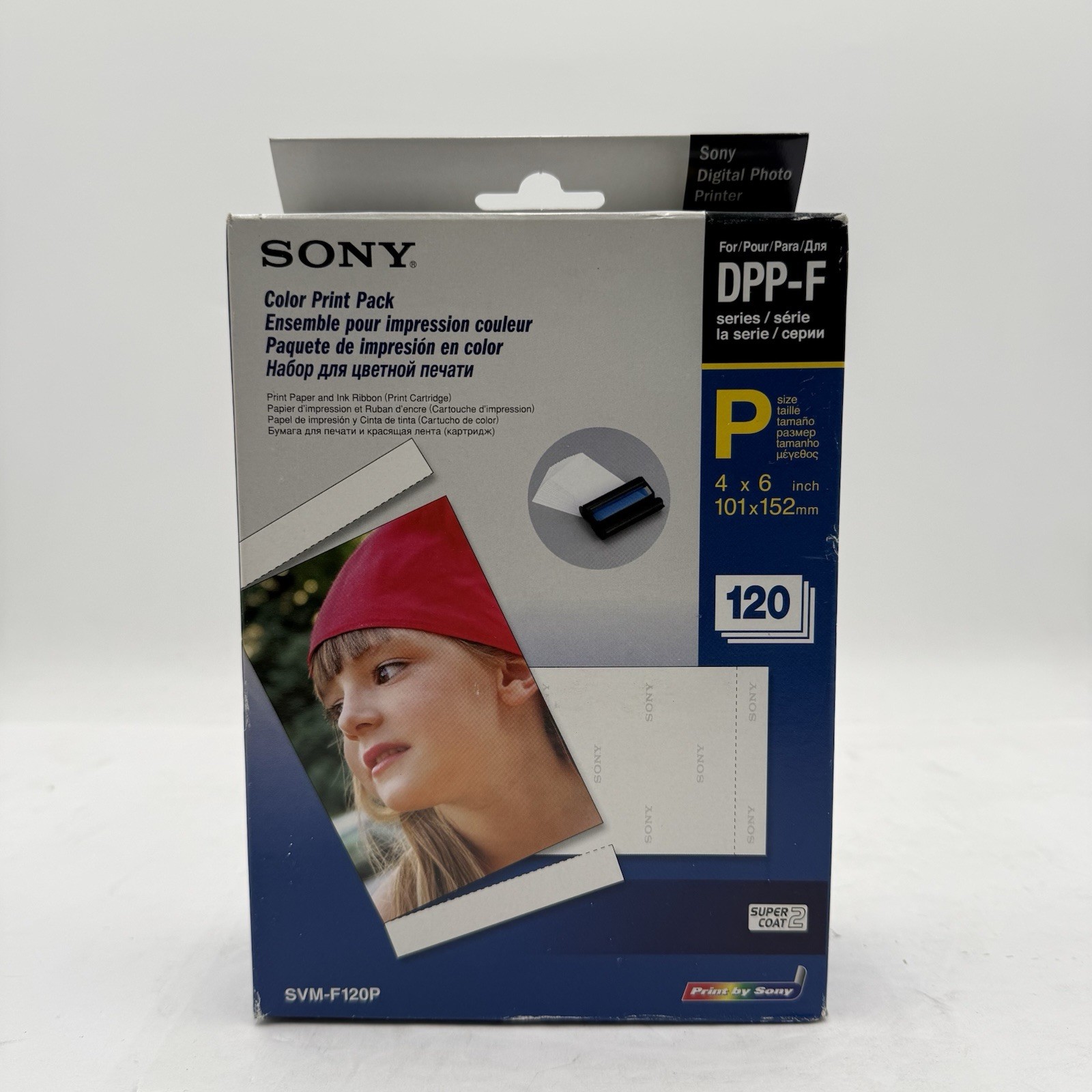 C13 Sony SVM-F120P 4"x6" Color Print Paper - Pack of 120