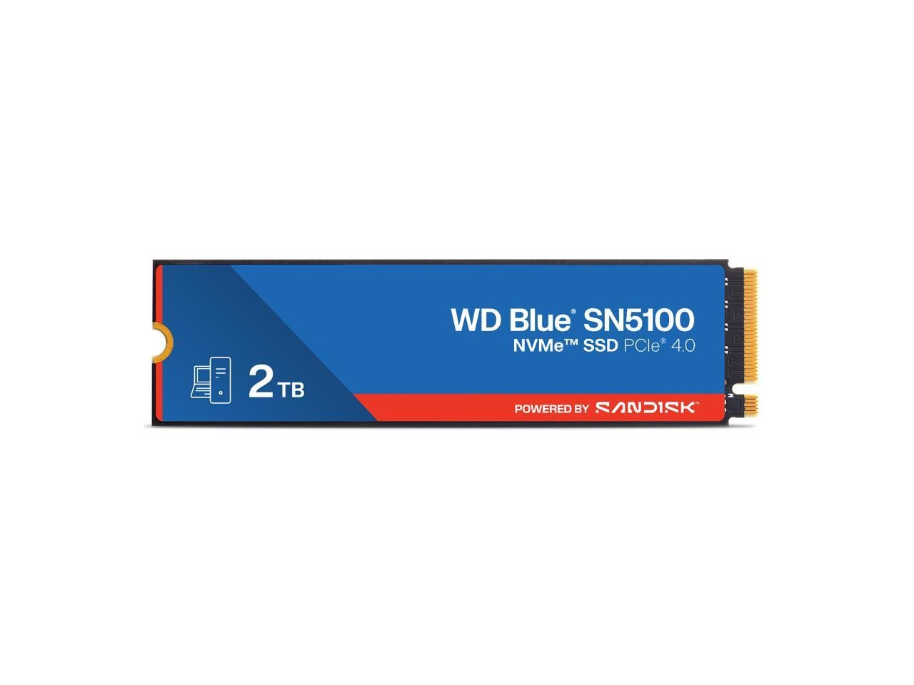 Sandisk WDS100T5B0E00CPE0 1TB SSD M.2 PCIe Gen 4.0 7100MB/s