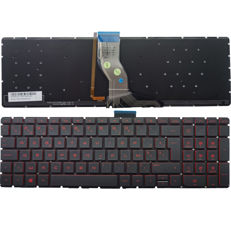 Belgium French laptop Keyboard for HP Pavilion 15-an097nr 15-an044nr 15-an001la