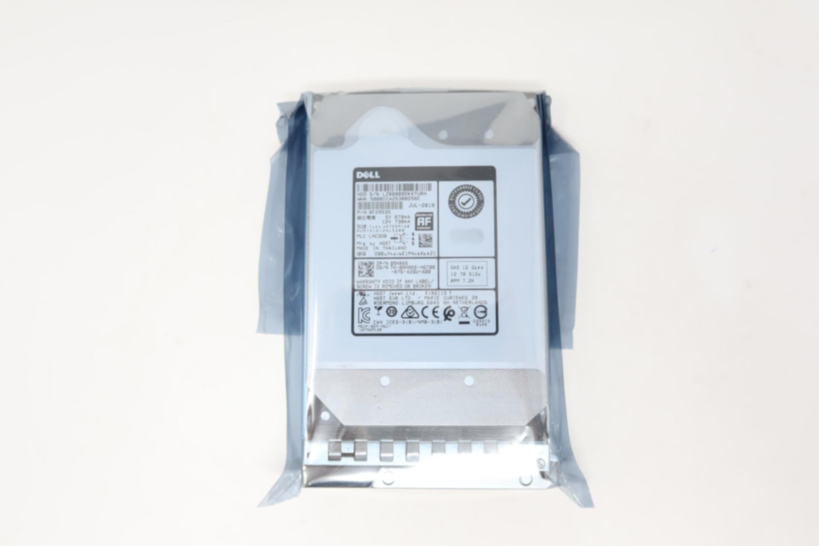 W1C90 Dell 6TB SATA 3.5" 7.2K 6G Server Hard Drive ST6000NM0024 0W1C90