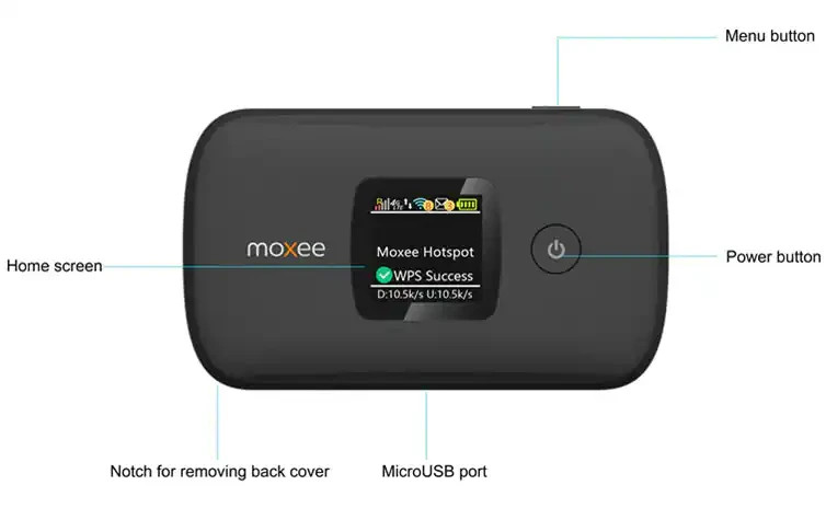 Open Box ** Moxee Mobile Hotspot (AT&T/Liberty Only) K779HSDL