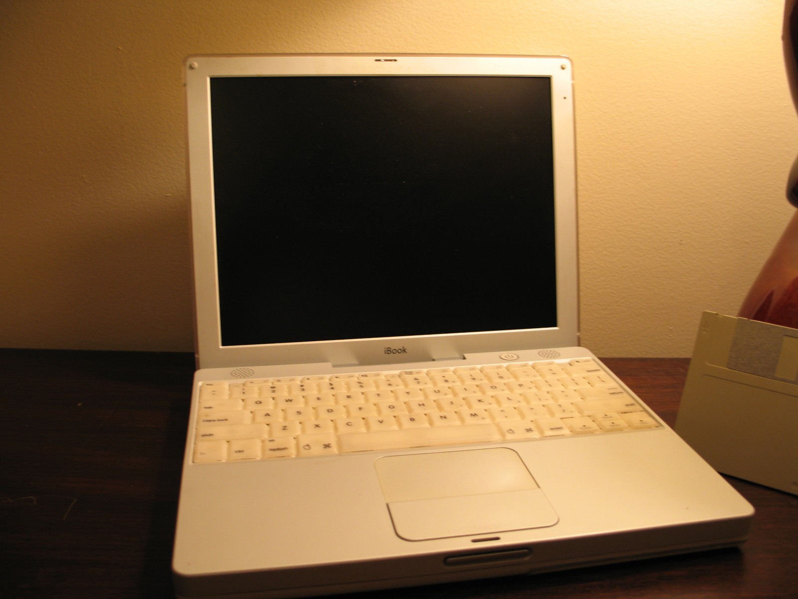 Apple iBook G3 “Snow” (2002) - A1005, 800MHz, 384MB RAM - Working