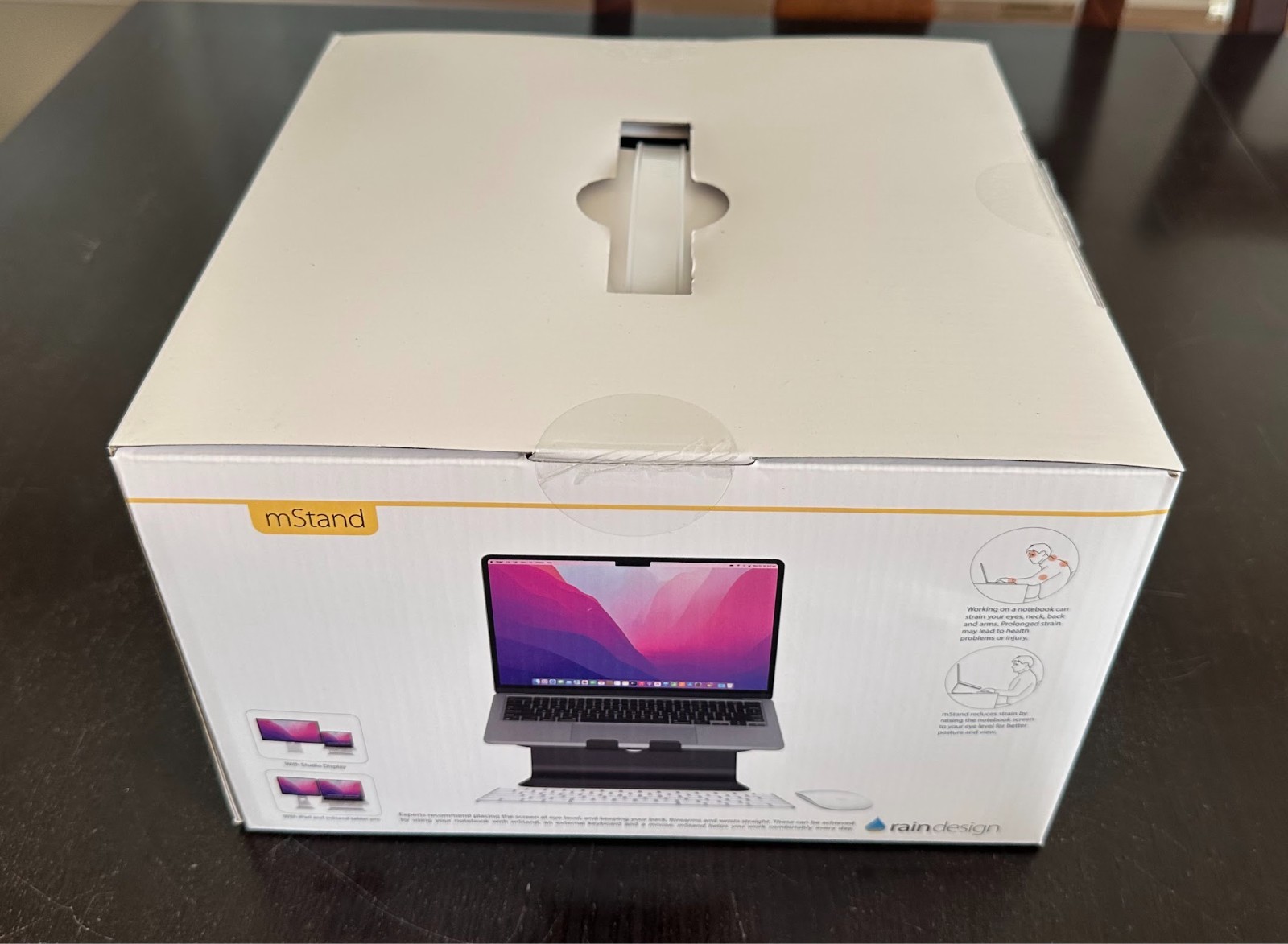 Rain Design - mStand Laptop Stand - Black - Brand New Box