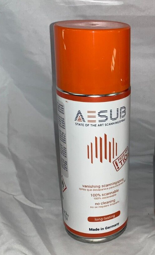 AESUB Orange Scanning Spray Sublimating 13.5 oz 400 ml 1 2 3 6 9 or 12 Can Lot