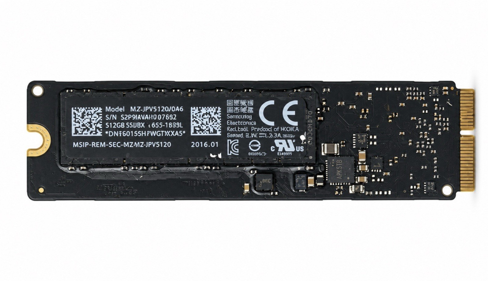 Samsung 512GB SSUBX Genuine MacBook SSD 655-1859L - MZ/JPV5120/0A6