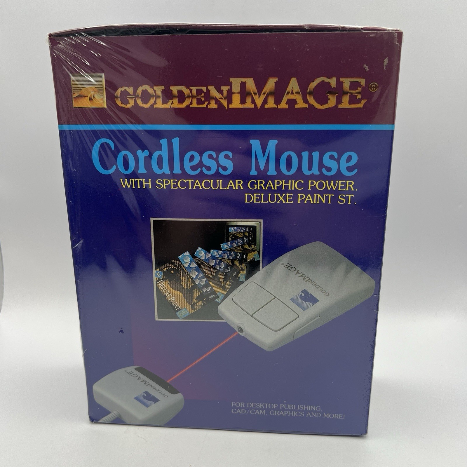 Golden Image Cordless Wireless IR Mouse for Atari ST Line GI800R NOS Sealed