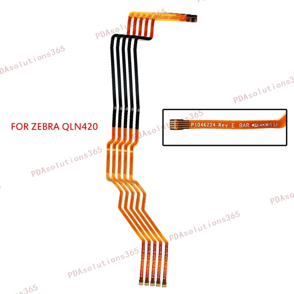 5x Bar Sensor Flex Cable Replacement (P1046224) for Zebra QLN420 Mobile Printer