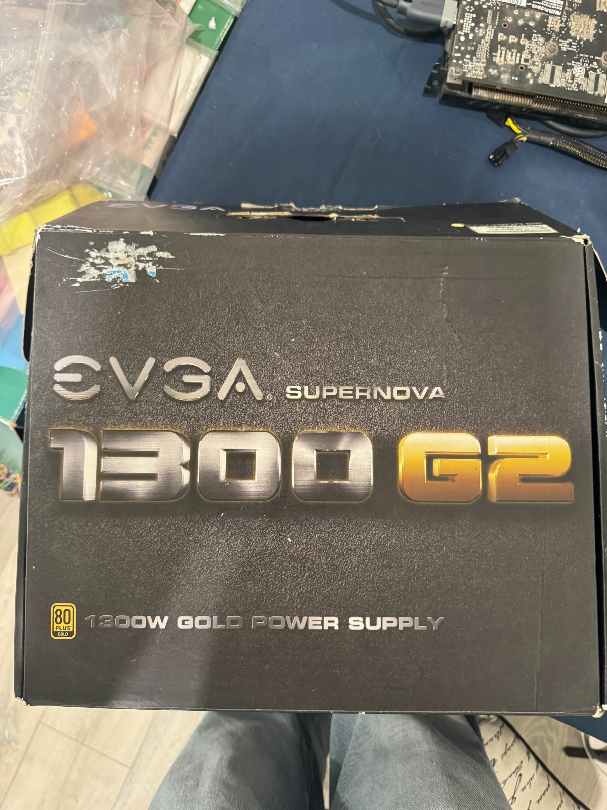 EVGA SuperNOVA 1300 G2 1300W Power Supply - UNTESTED, MISSING CPU CABLE