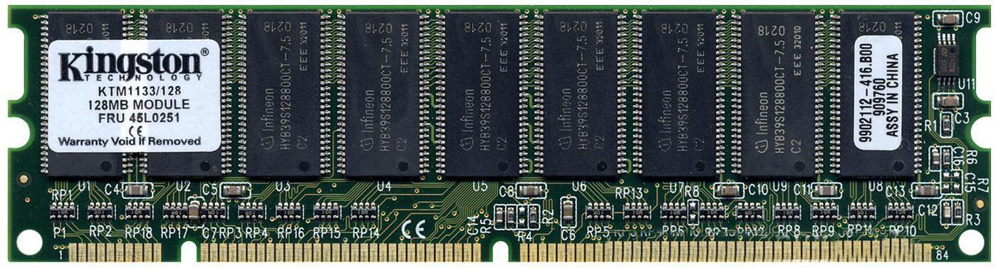 IBM FRU01K1141 MEMORY 128MB 100MHZ ECC ~E~