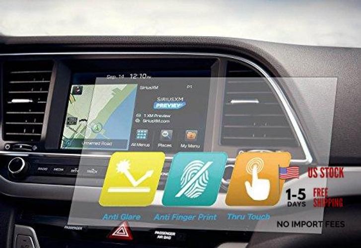 Universal Trimmable Screen Protector for All Porsche Navigation (3-Pack), Anti