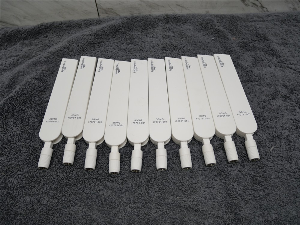 Lot of 10 Cradlepoint 170761-001 5G/4G Cellular Antennas SMA White