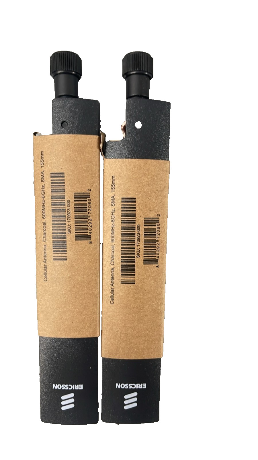 2 Pack Ericsson Cellular Antenna Charcoal,600Mhz-6Ghz,Sma,155Mm Qty:2