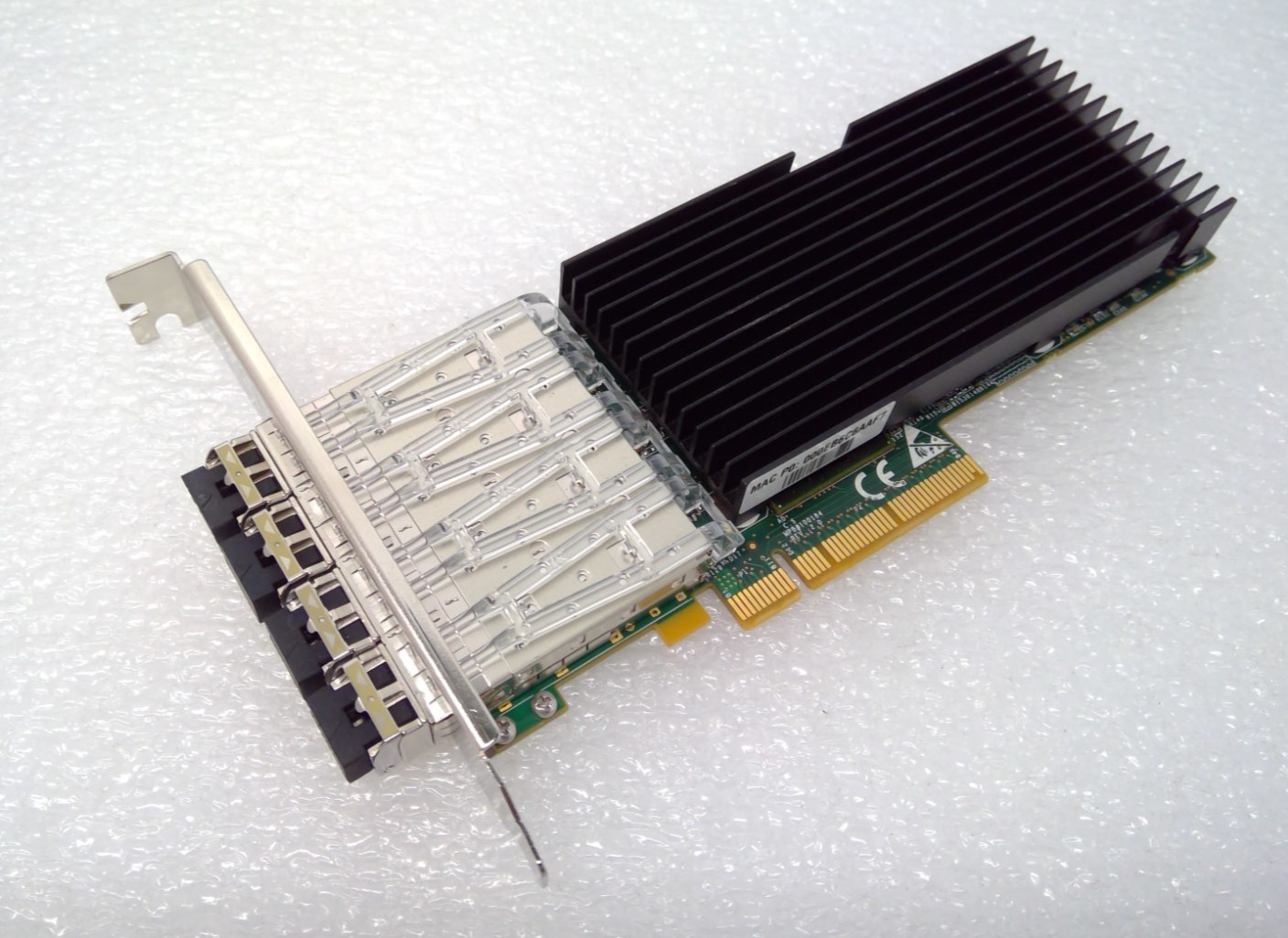 Riverbed 410-00108-01 4-Port 10GbE Fiber SFP+ PCIe Network Interface Card W/4SFP