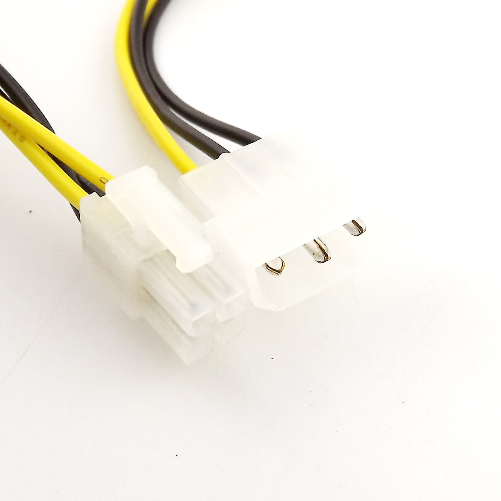 10pcs 4Pin Molex to 4Pin ATX EPS 12V Motherboard Power Supply Adapter Cable