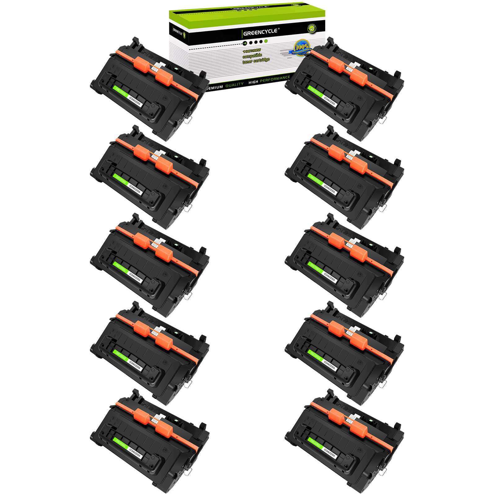10PK CE390A 90A Toner Fits for HP Laserjet Enterprise 600 M603xh M4555fskm MFP